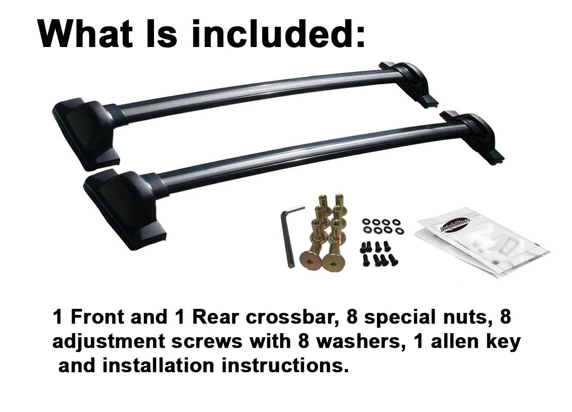 Brightlines Crossbars Roof Racks Cross Bars Replacement For 2007-2011 Honda Crv