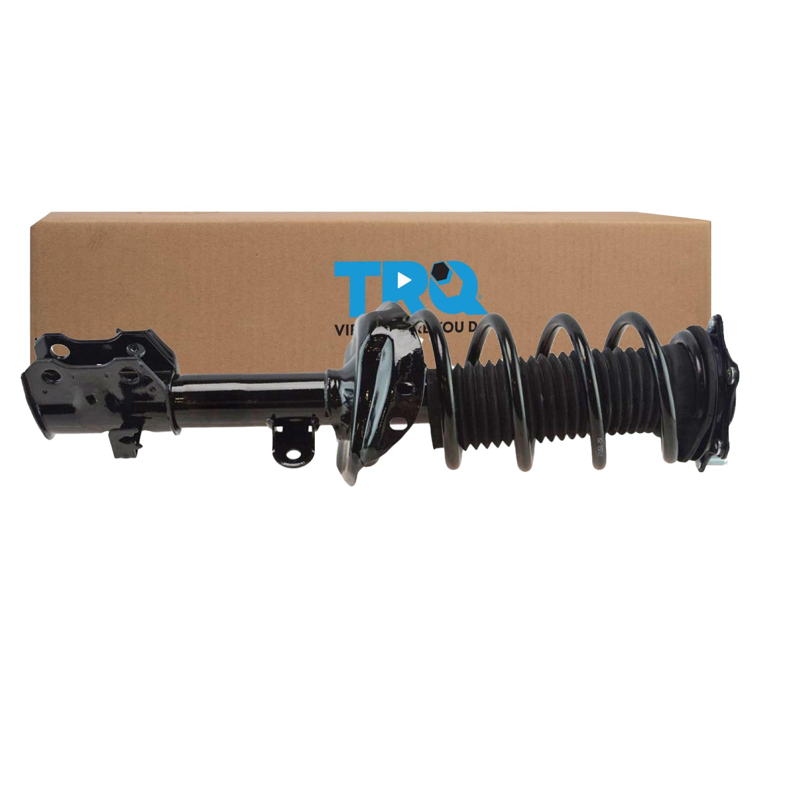 Trq Front Left Complete Strut & Coil Spring Assembly Drivers Side Compatible With 2007-2014 Honda Cr-V