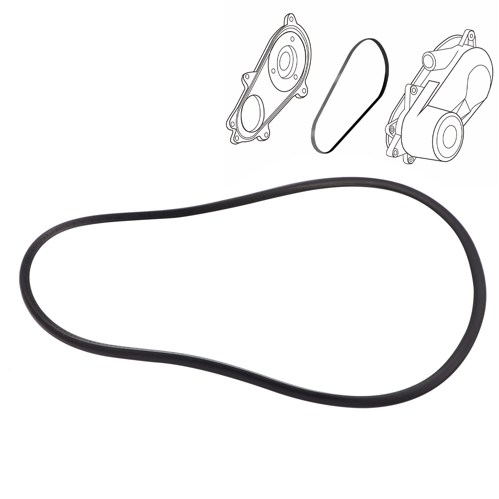 Tuolauthon Belt Box Seal Drive Clutch Cover Gasket Replacement For 2014-2020 Polaris Ace Rzr 1000 Xp 900S Ranger 900 1000
