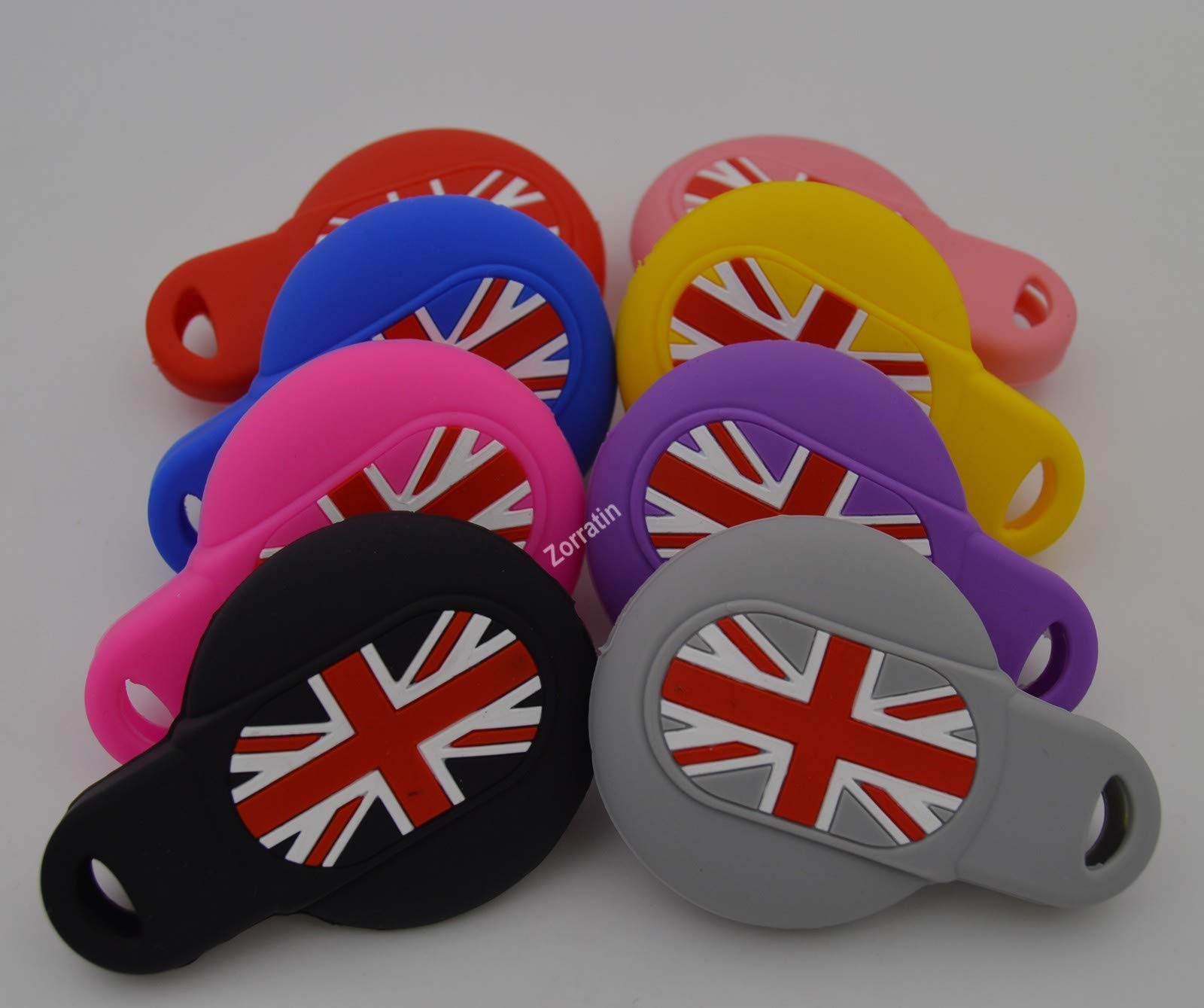 Silicone Remote Key Fob Cover Protector for Mini Cooper F55 / F56 Hatch / F54 Clubman / F57 Cabrio 2015+