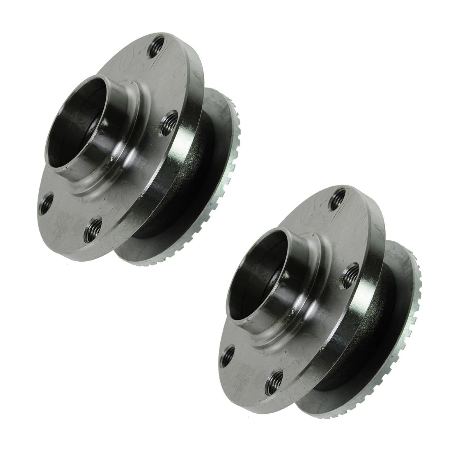 Trq Rear Wheel Hub Bearings Assembly Set Compatible With 2002-2008 Audi A4