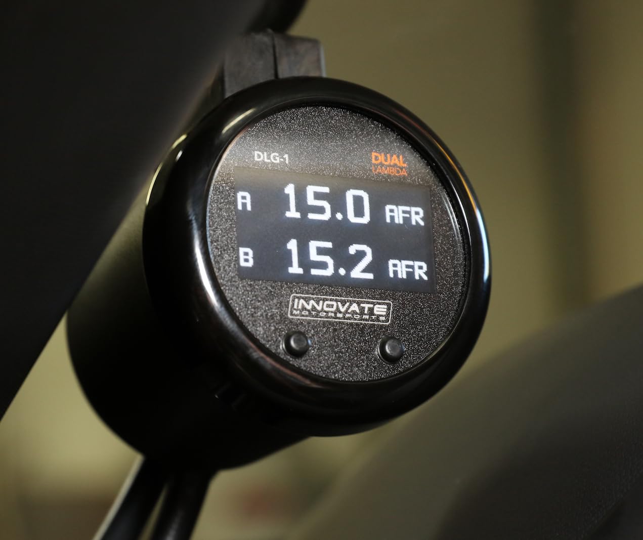 Innovate Motorsports 3891 38910 Dlg-1 Dual Wideband Air/Fuel Ratio Gauge Kit
