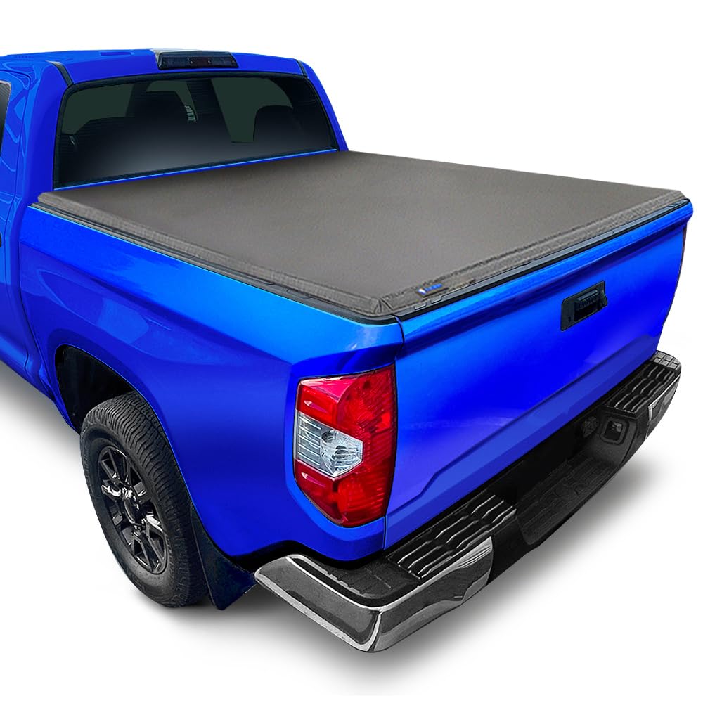 Tyger Auto T3 Soft Tri-Fold Truck Bed Tonneau Cover Compatible with 2014-2021 Toyota Tundra (Does Not Fit Trail Special Edition 