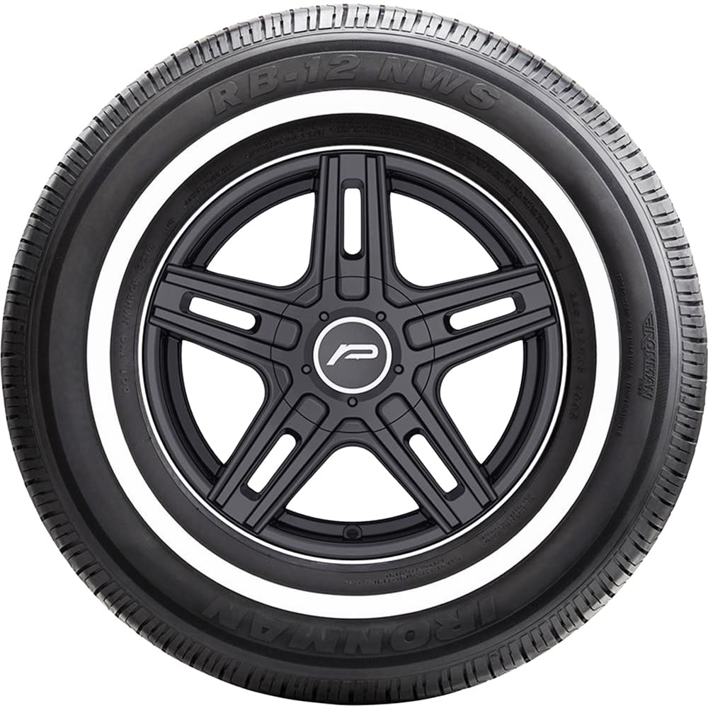 IRONMAN RB-12 NWS Tire - 215/75R15, 100S Load Rating, Rubber Material, Quantity of 1
