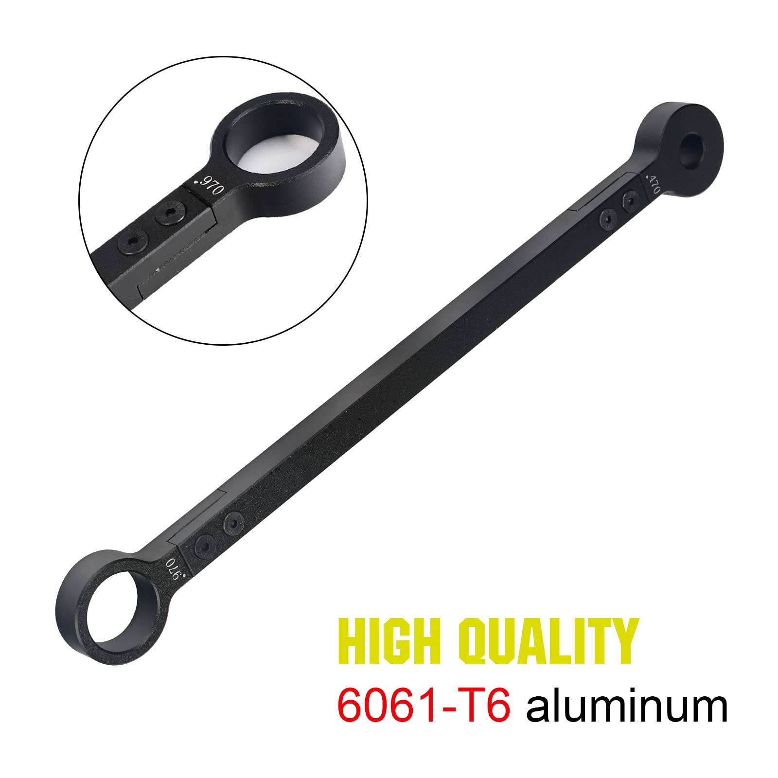 3Mirrors Clutch Alignment Tool Compatible With Polaris Rzr Xp Sportsman Ranger Xp With 10.5In Spacing, Aluminum