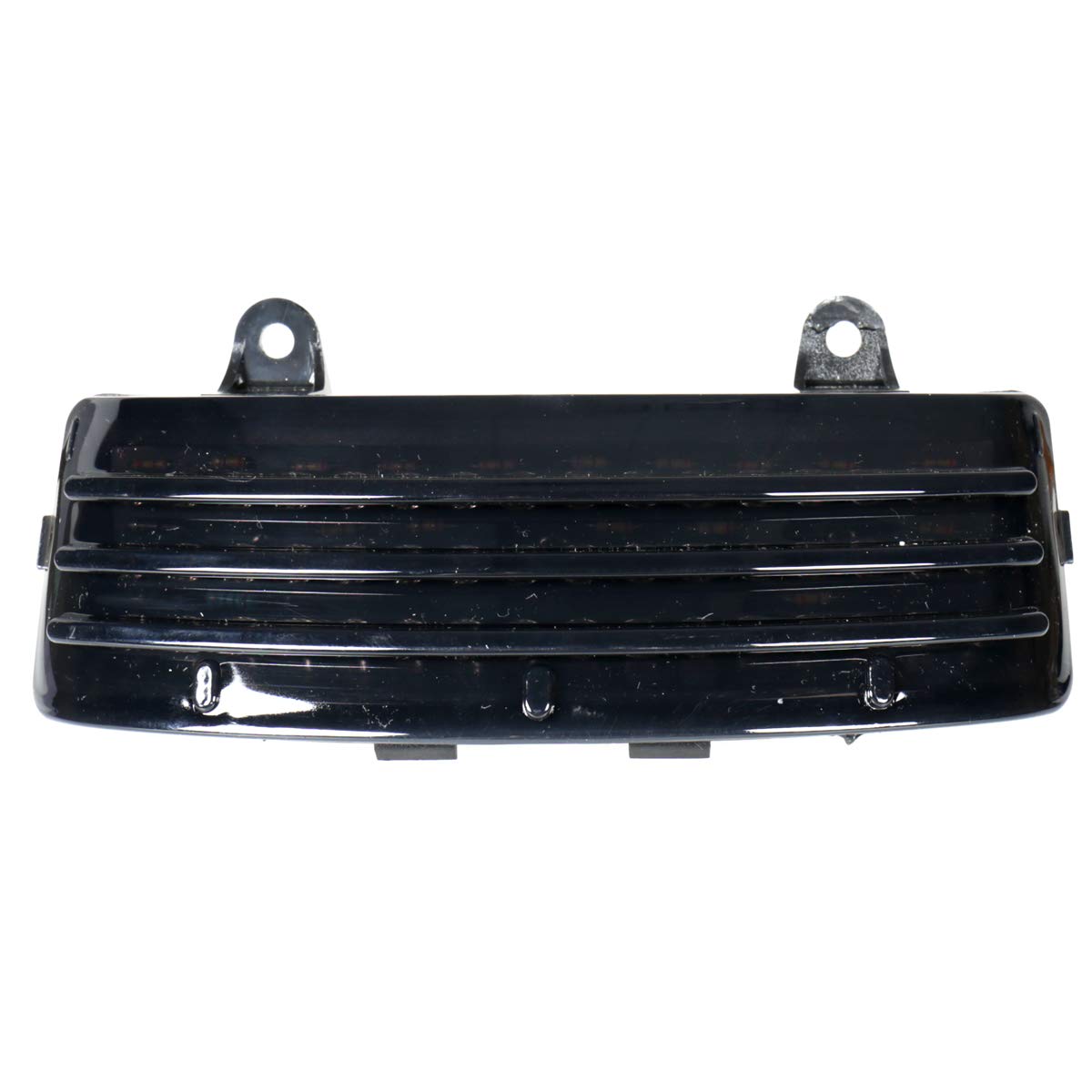 Rudyness Tri-Bar LED Tail Light for Harley Street Glide FLHX 2014-2023, Smoked, ABS Plastic