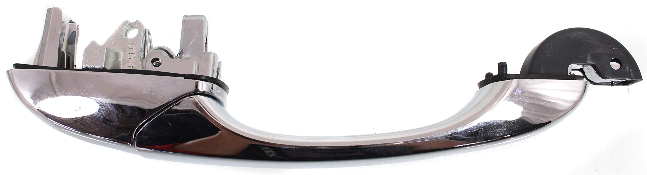 Evan Fischer Exterior Door Handle Compatible With 2008-2019 Dodge Grand Caravan, Fits 2008-2016 Chrysler Town & Country Rear, Dr
