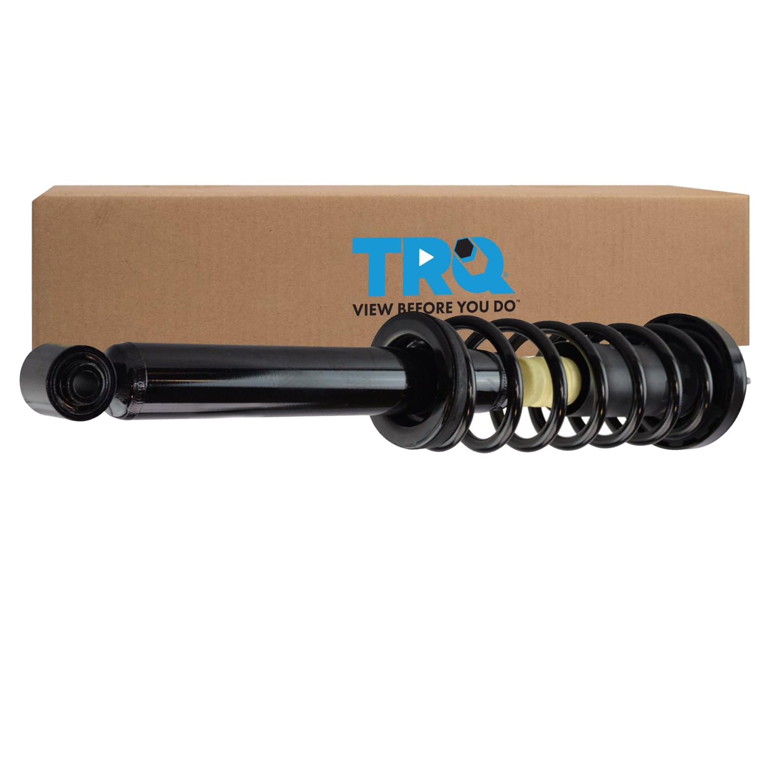 Trq Rear Complete Quick Loaded Shock Strut Spring Mount Assembly Pair Set 2Pc Compatible With 2001-2003 Bmw 525I 1997-2000 528I 