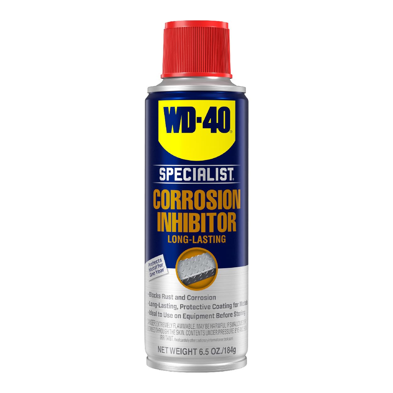 WD-40 Specialist Corrosion Inhibitor Spray, Anti-Rust, 6.5 OZ, Metal, 1-Pack, Model 300035