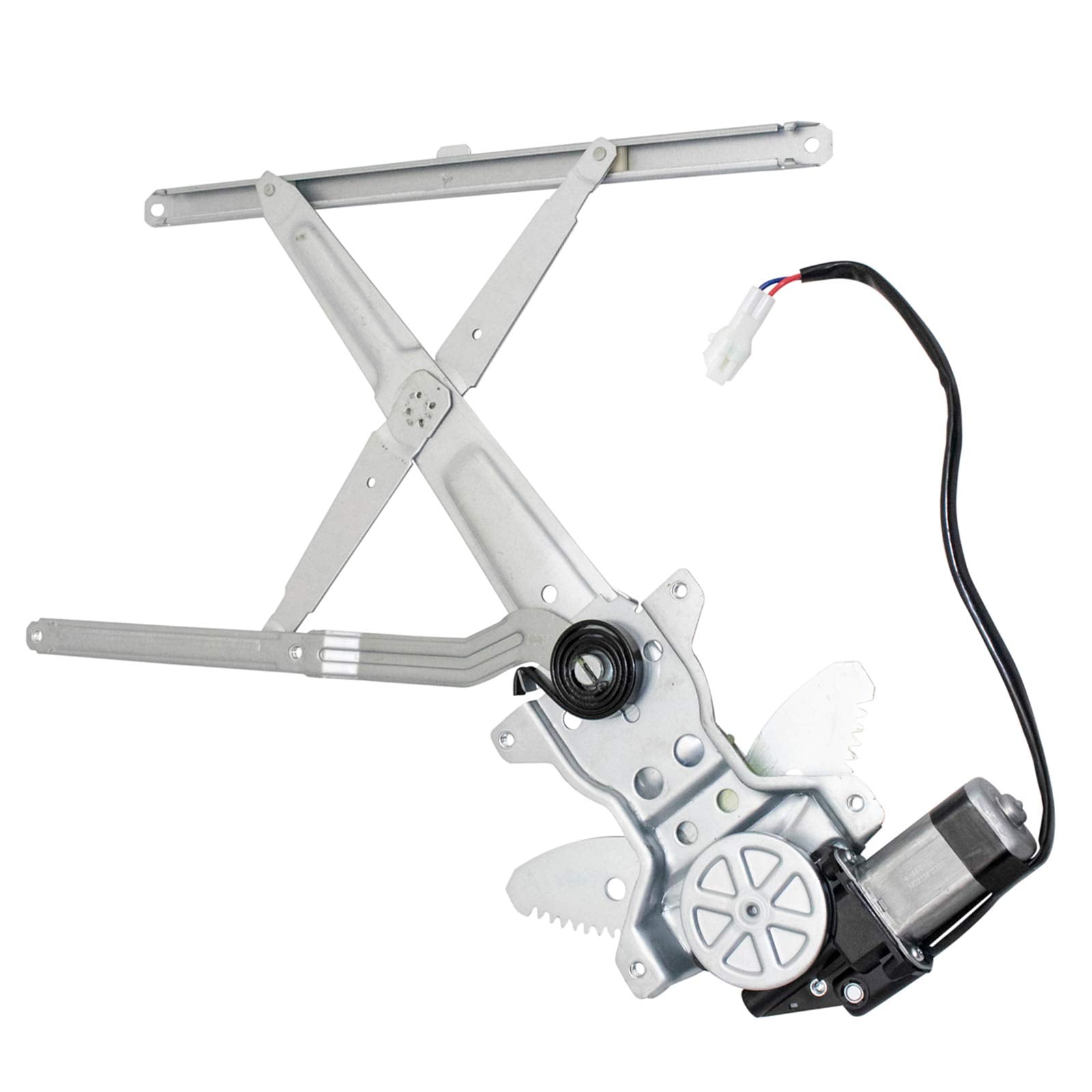 Trq Front Left Power Window Regulator & Motor Assembly Drivers Side Compatible With 1995-2004 Toyota Tacoma To1350132