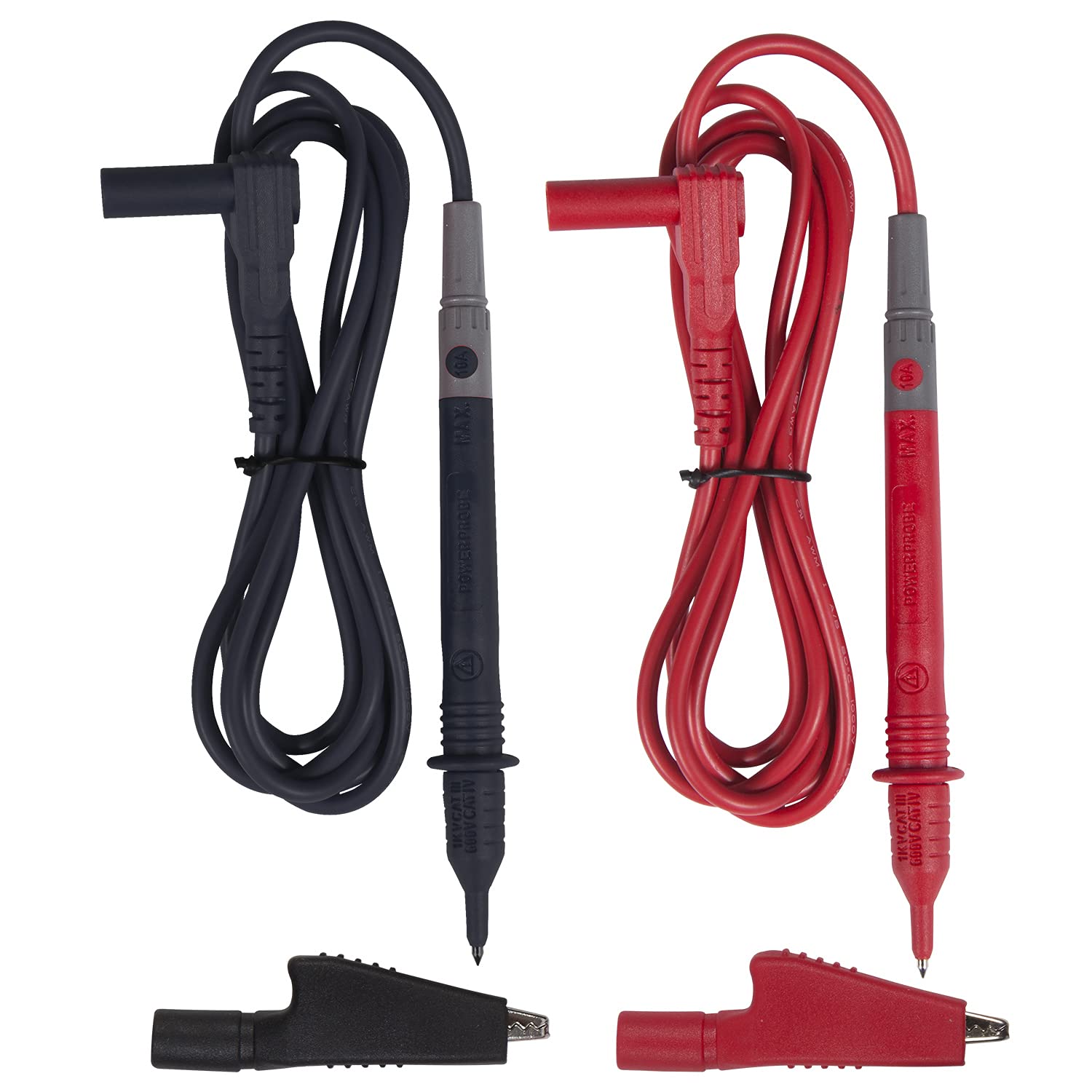 Power Probe DMM Leads Kit (PPTK0001) [Diagnostic Car Test Tool, Digital Multimeter Leads, Replacement Lead, Electronic Diagnosis