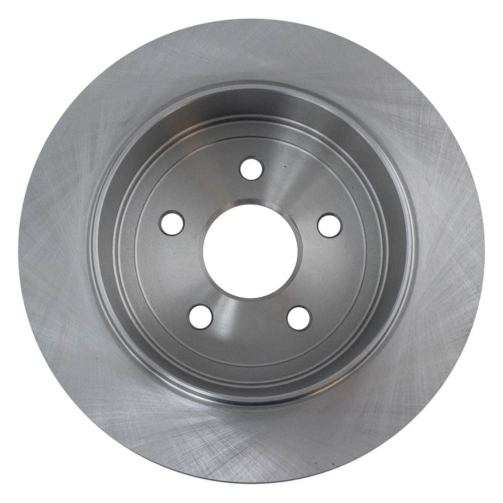 Trq Rear Brake Rotors Set Vented Compatible With 2006-2010 Jeep Commander 2005-2010 Grand Cherokee