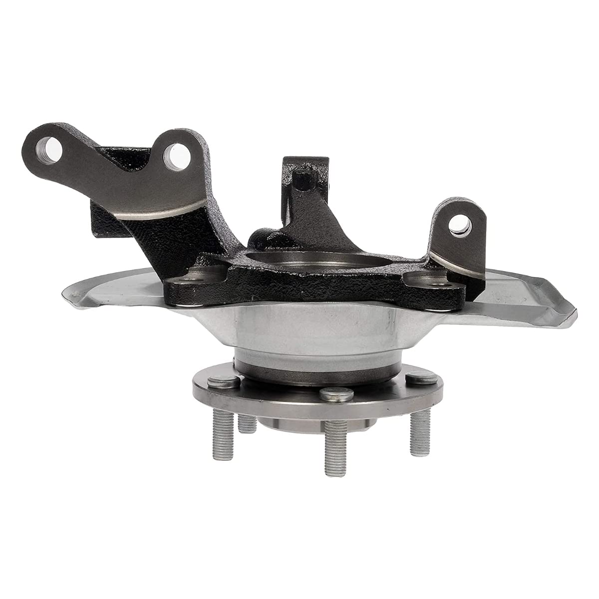 Autoshack Front Right Steering Knuckle For 2007-2017 Jeep Patriot Compass 2007-2012 Dodge Caliber 1.8L 2.0L 2.4L 4Wd Awd Fwd | Passenger Side | 5-Lug | Wheel Bearing Hub Assembly Replacement Kn798412