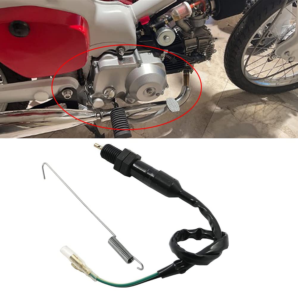 Autovic Motorcycle Universal Rear Brake Light Switch With Spring Kit For Honda Kawasaki Suzuki Yamaha Quad Bikes Atvs Scooters