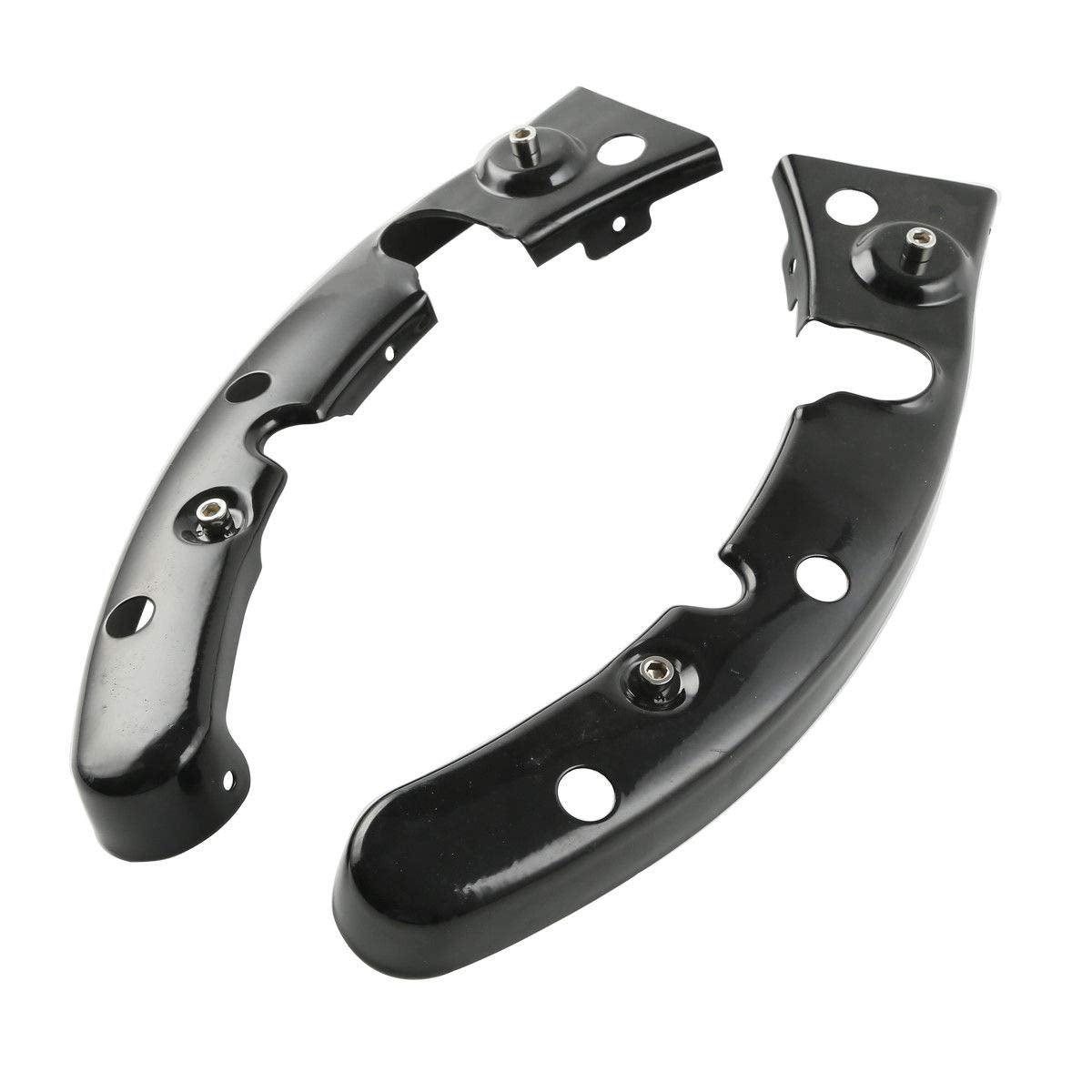 TCT-MOTORPARTS Rear Fender Strut Cover for Harley Touring 2009-2013, Black Iron