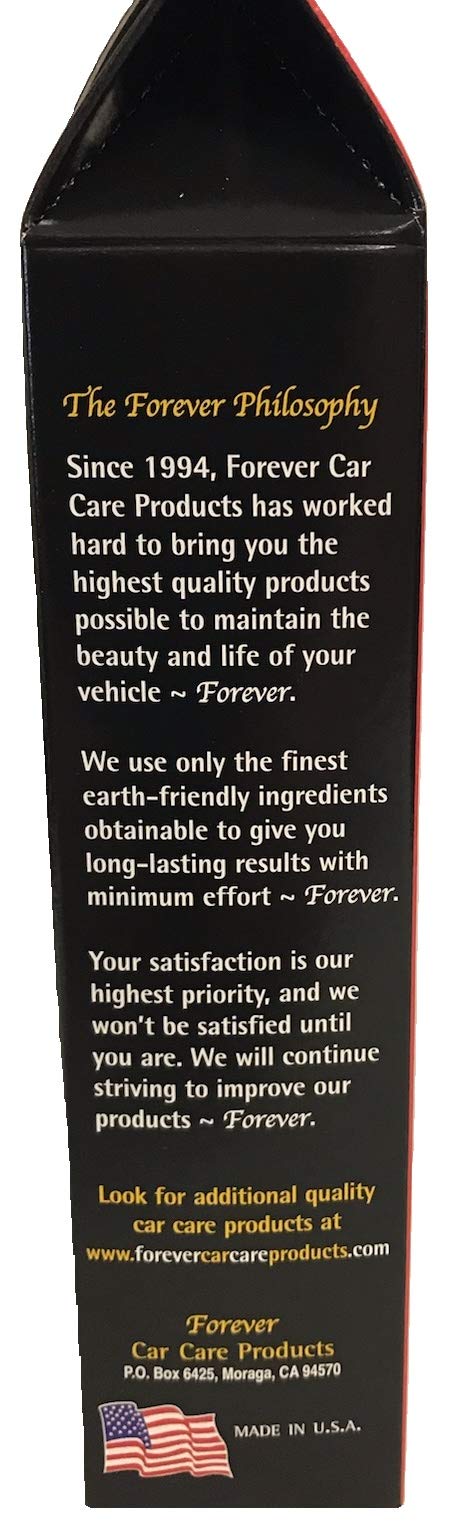 Forever Car Care Products Forever Black Bumper & Trim Kit - Improved Formula, Larger Size, Plastic, Model FB-KIT, As Picture Color