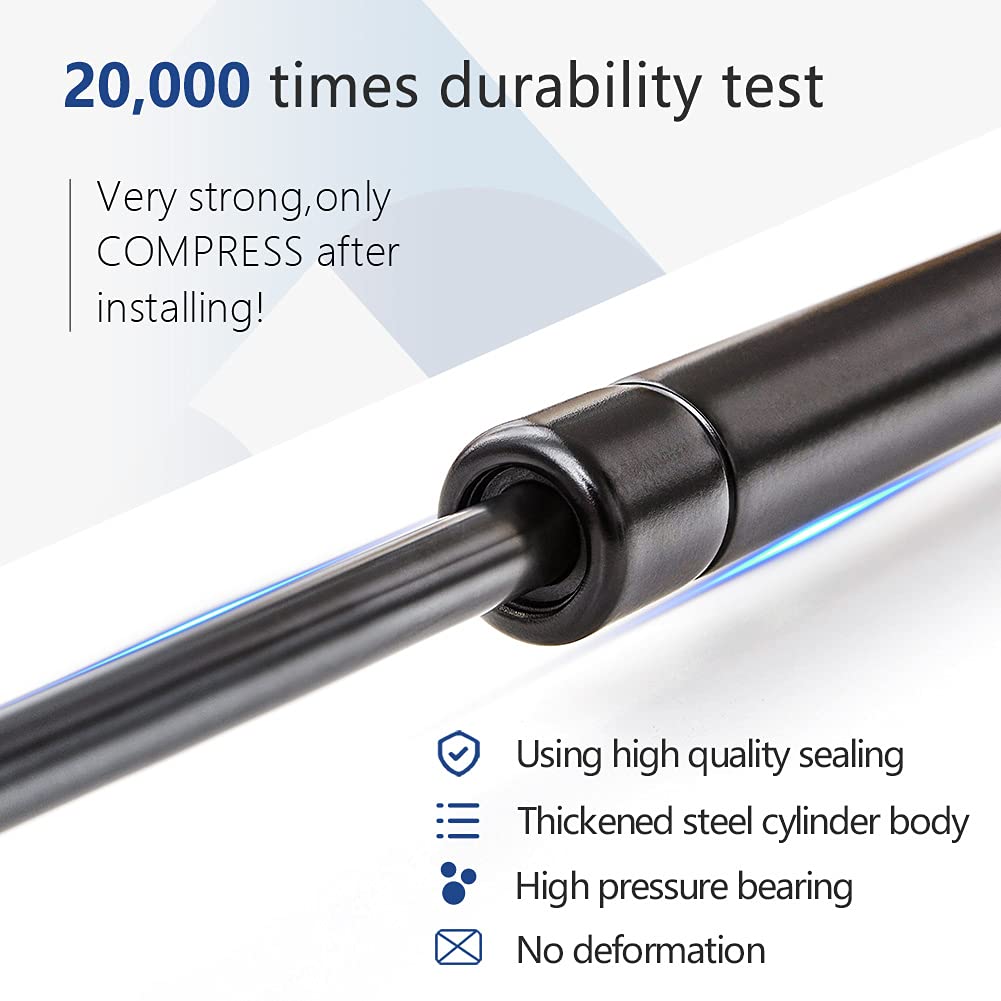 ARANA 10in Gas Strut 33lb/150N Shocks Spring, Tool Box Shocks 10 Inch, Lift Support Gas Struts for Cabinets Truck Tool Toy Box L