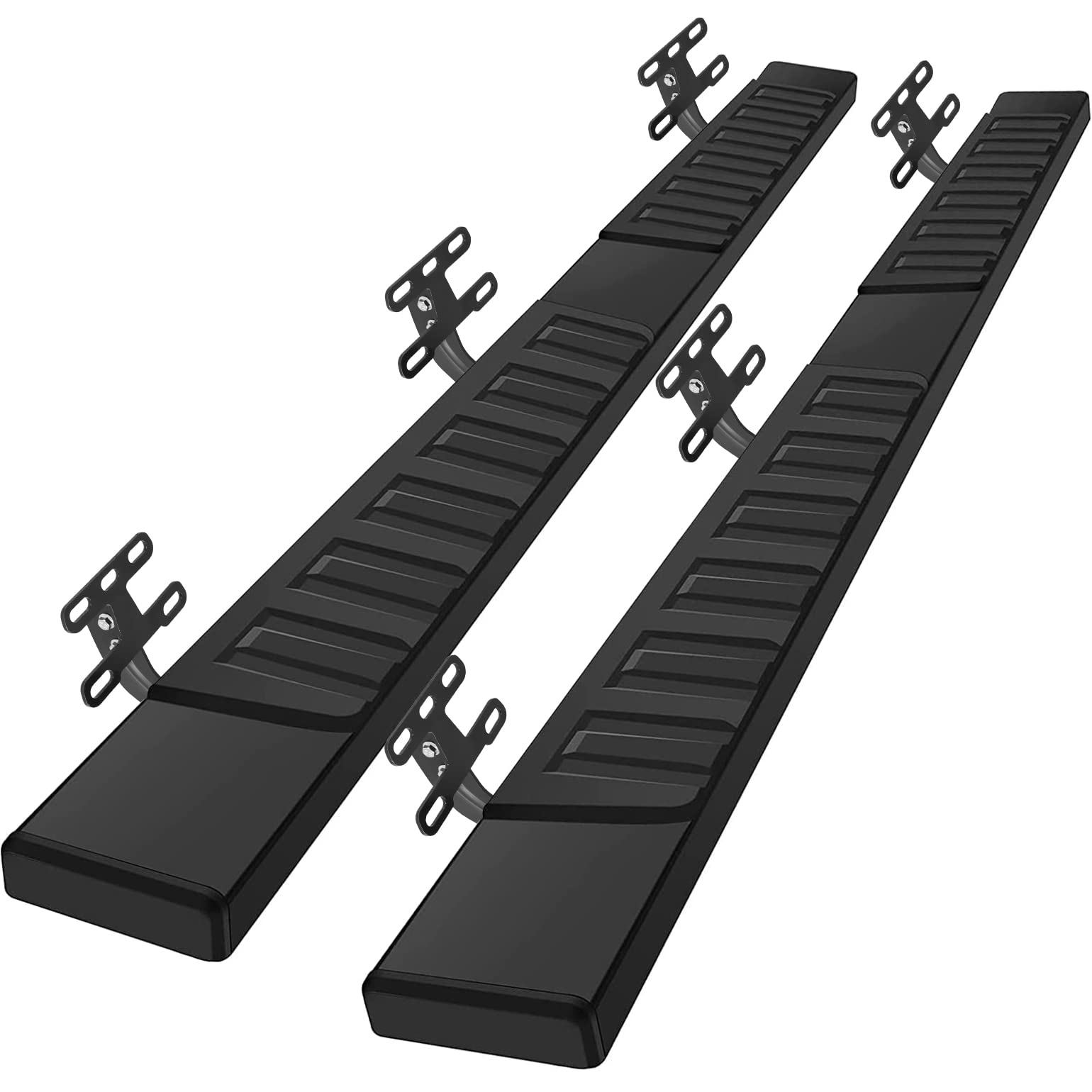 Comnova Autopart Running Boards Compatible With 2019-2025 Dodge Ram 1500 Crew Cab New Body Style(Excl. Ram 2500 3500), Side Steps For Easy Access Step Bars, Ram Board, Powder Coated, 6 Inch Step.
