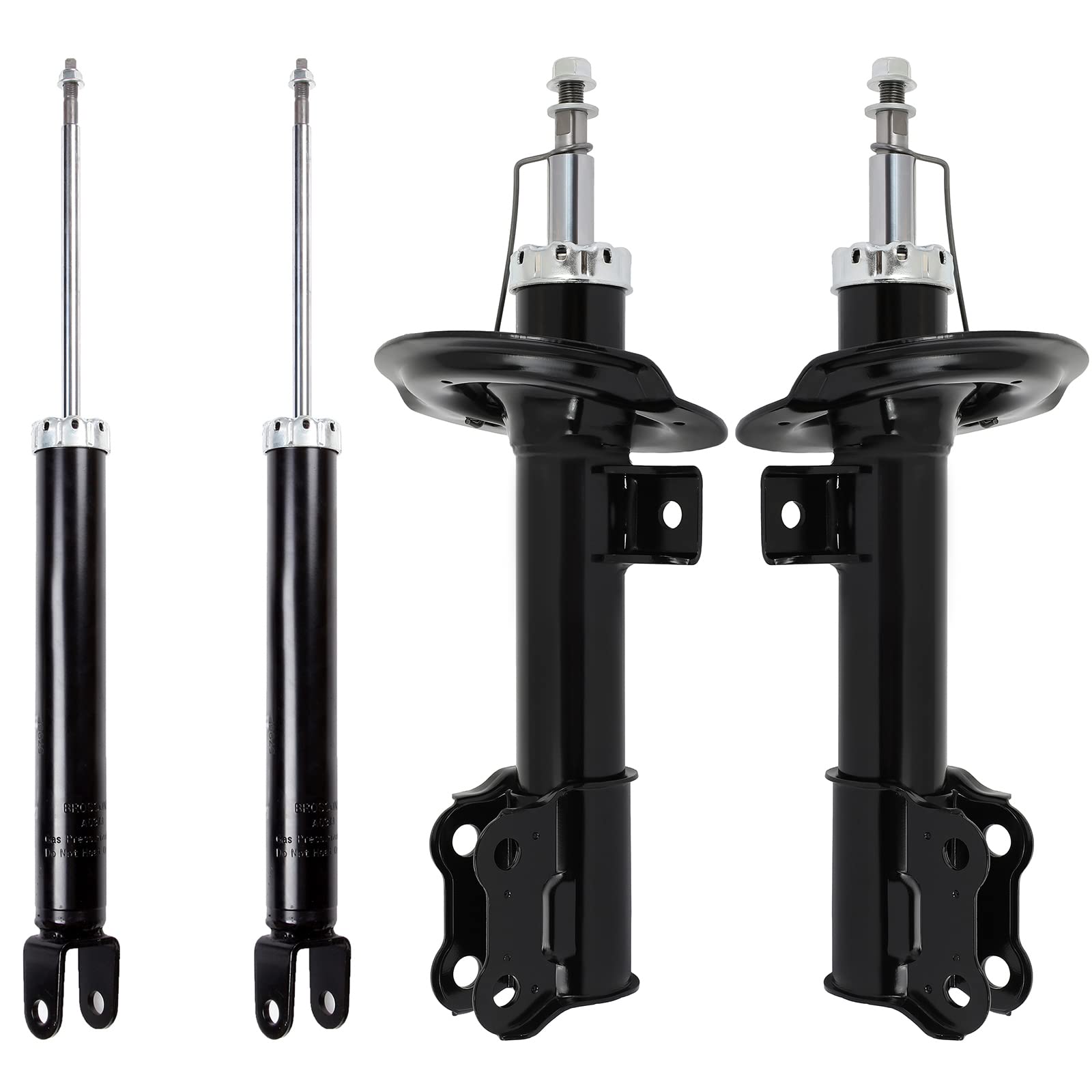 For Hyundai Shocks (4Pcs) Lsailon Front Rear Shocks Absorbers Fits 2011 For Hyundai Sonata Shocks Struts Kits With 5646 334975 334976 72586 72585