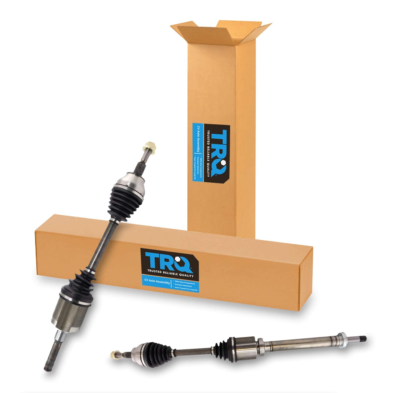 Trq Front Cv Axle Shaft Assembly Set Compatible With 2013-2016 Ford Escape