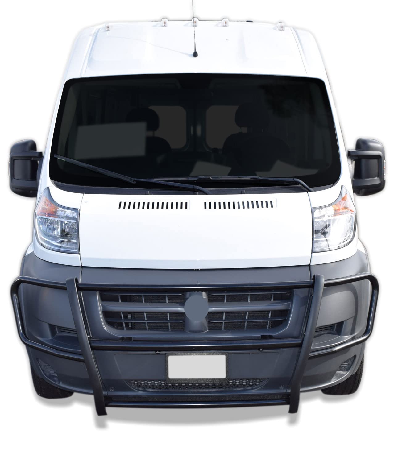 Black Horse Spartan Grille Guard Modular Black Compatible with 2014-2022 Ram Promaster 1500/2500/3500-17DOPRMA
