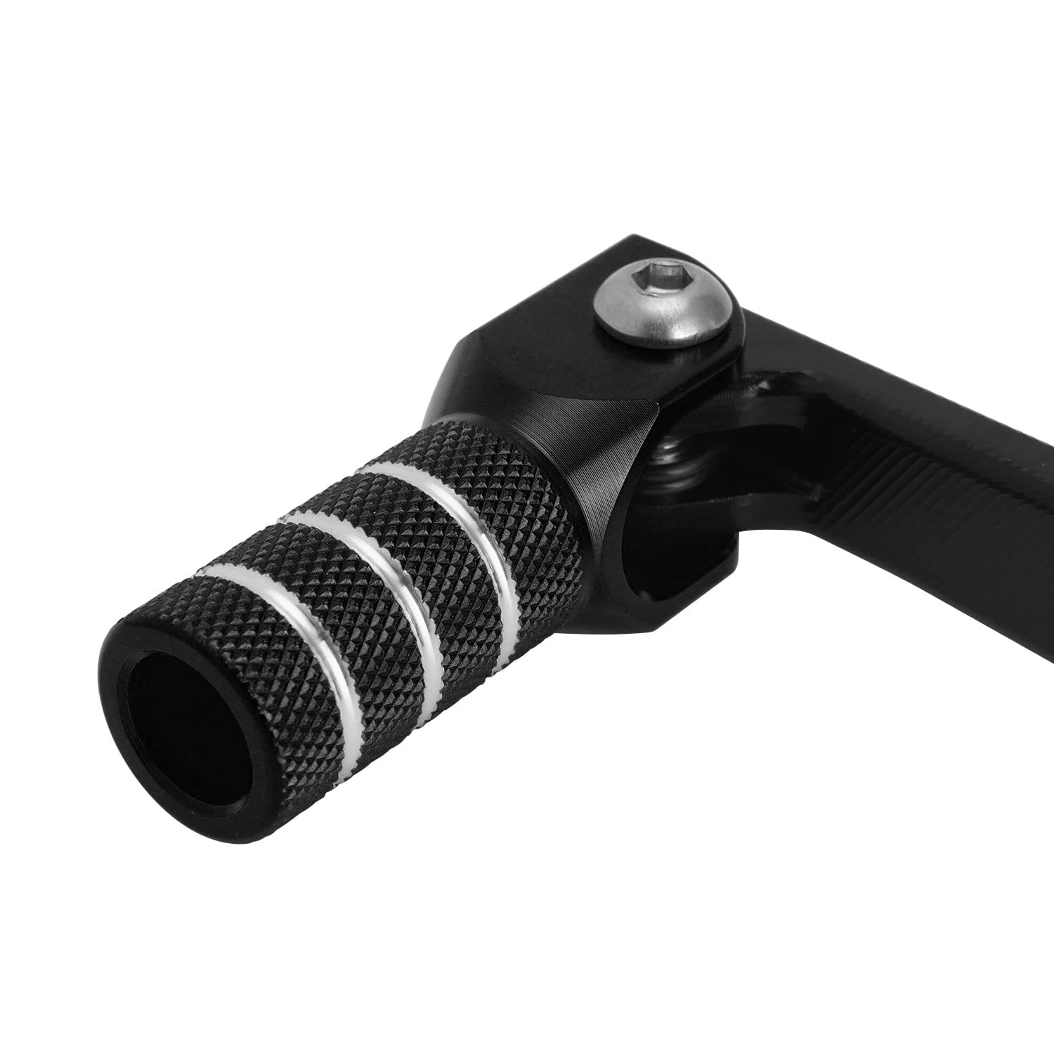 JFG RACING KLX 110 Shift Lever - CNC Aluminum Gear Shifter, Black, for KLX110 KLX110L (2010-2023), Model Y14150412