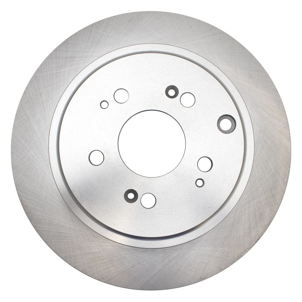 Trq Rear Brake Rotors Set Solid Compatible With 2006-2014 Honda Ridgeline