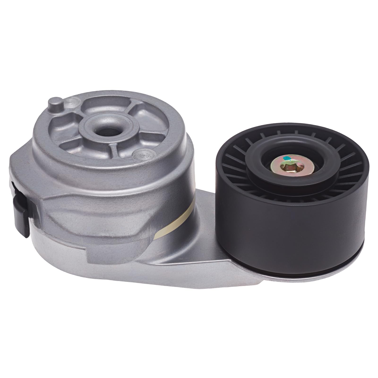 AUQDD 38285 Belt Tensioner and Pulley Assembly (For 5.9L/6.7 DIESEL Turbo) Fit For 2003-2022 Dodge Ram 2500, Ram 3500 (19114239 