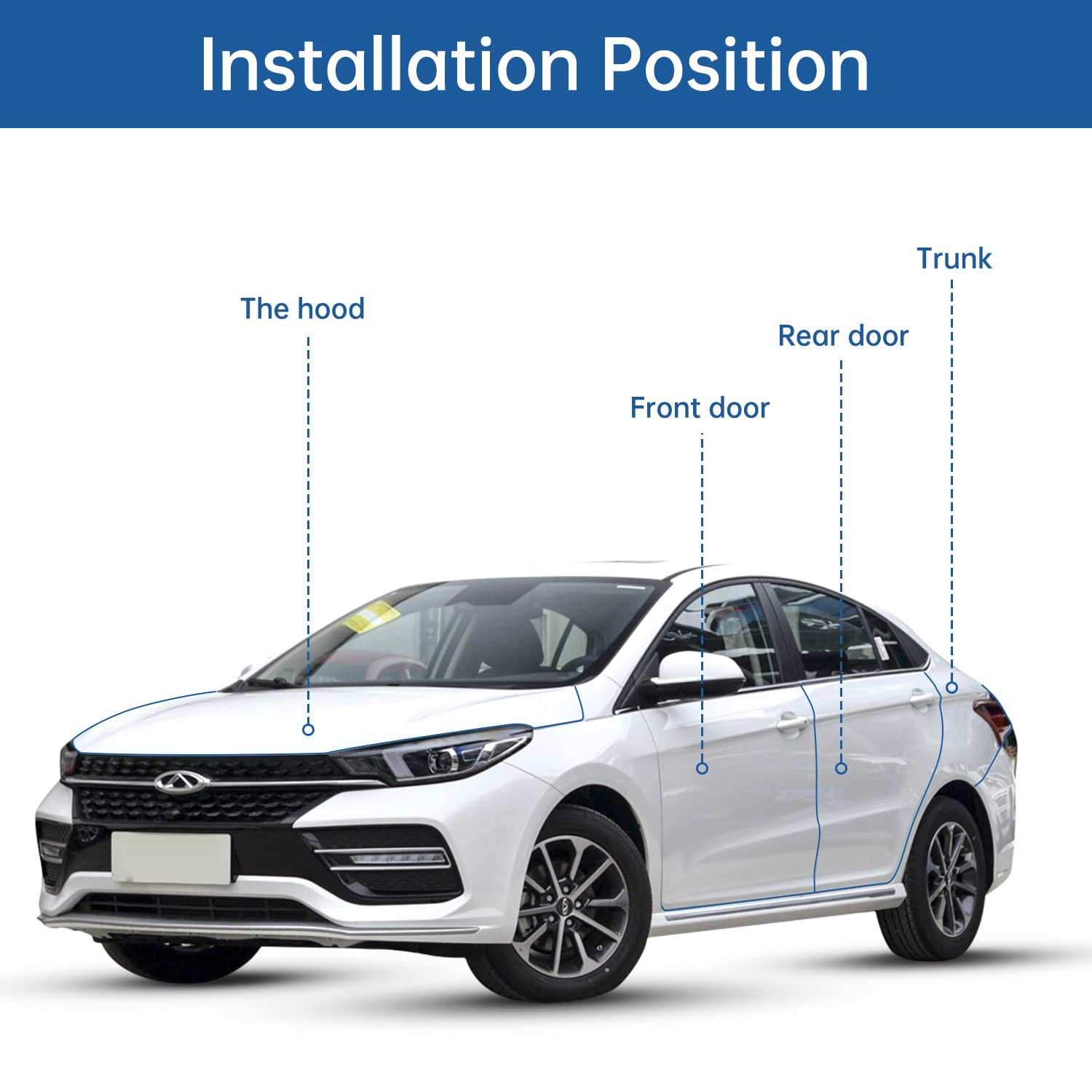 Car Door Edge Guards 64Ft(20M) Universal Rubber U Shape Edge Trim Car Door Protector Edge Guards Rubber Seal Protector For Most