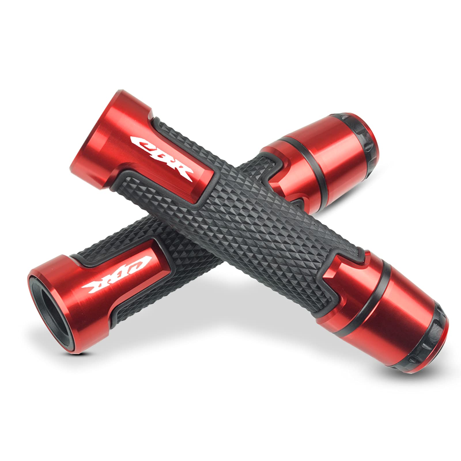 7/8'' 22Mm Motorcycle Cnc Aluminum Powersports Handlebar Grips With Grip Ends For Cbr500 Cbr1000Rr Cbr1100Xx Cbr125 Cbr250 Cbr30