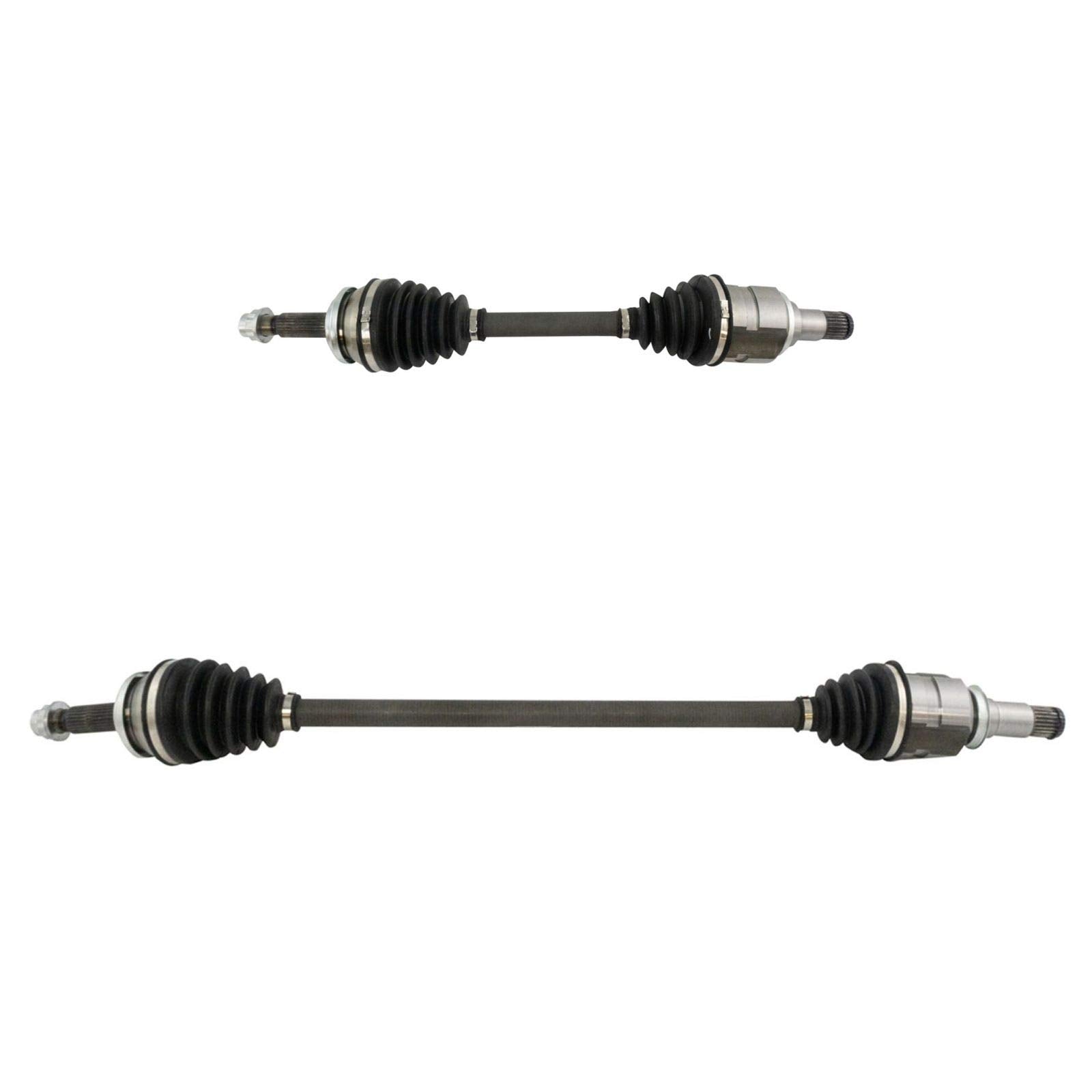 Trq Front Cv Axle Shaft Assembly Set Compatible With 2011-2017 Lexus Ct200H 2010-2015 Toyota Prius 2012-2015 Prius Plug-In