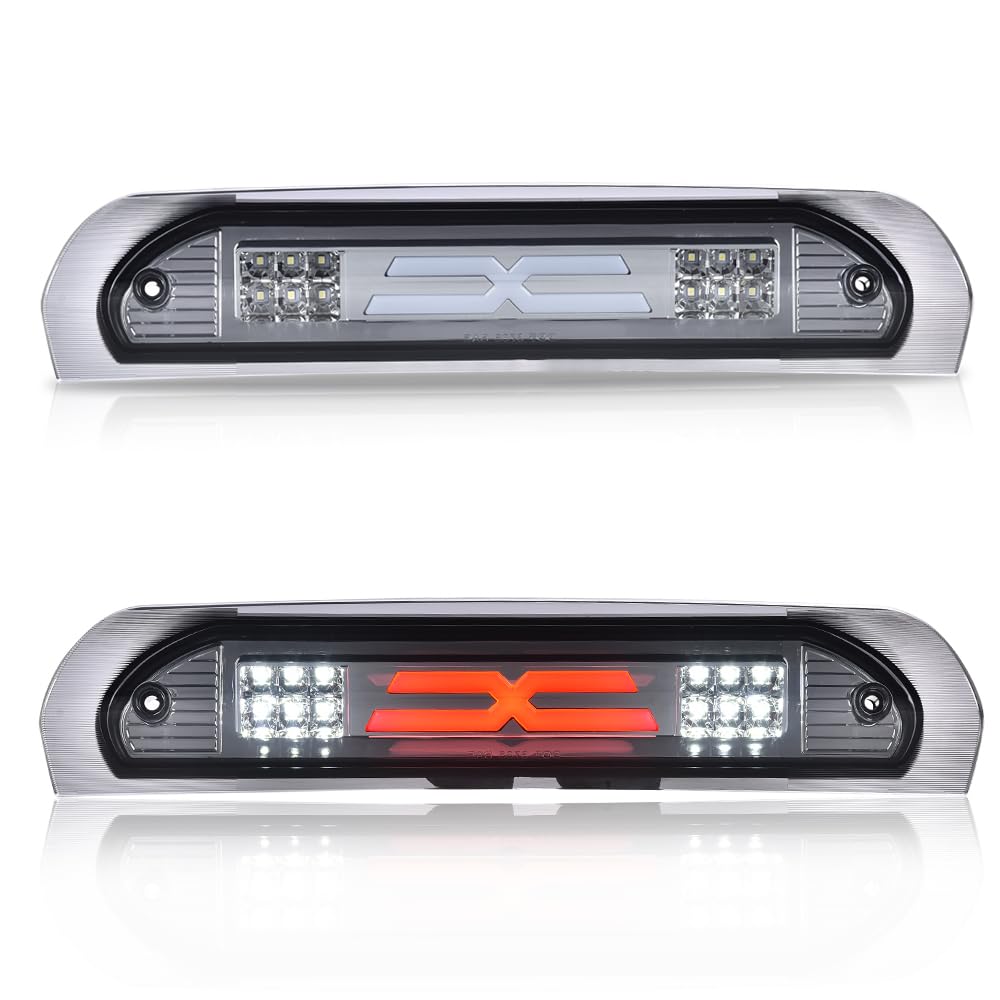 CROSSDESIGN LED 3rd Brake Light Compatible with Dodge Ram 1500 2002-2008/Fit Dodge Ram 2500 3500 2003-2009 Type X Cargo Light, C