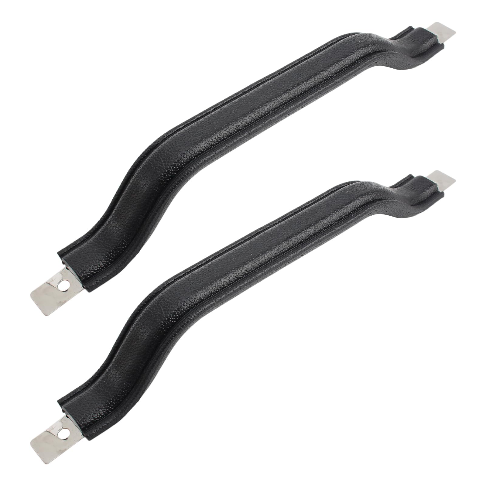 CARBBIA 55009801K Interior Door Handle Pull Strap Kit Black Front Left Driver and Right Passenger Side Compatible with Jeep Wran