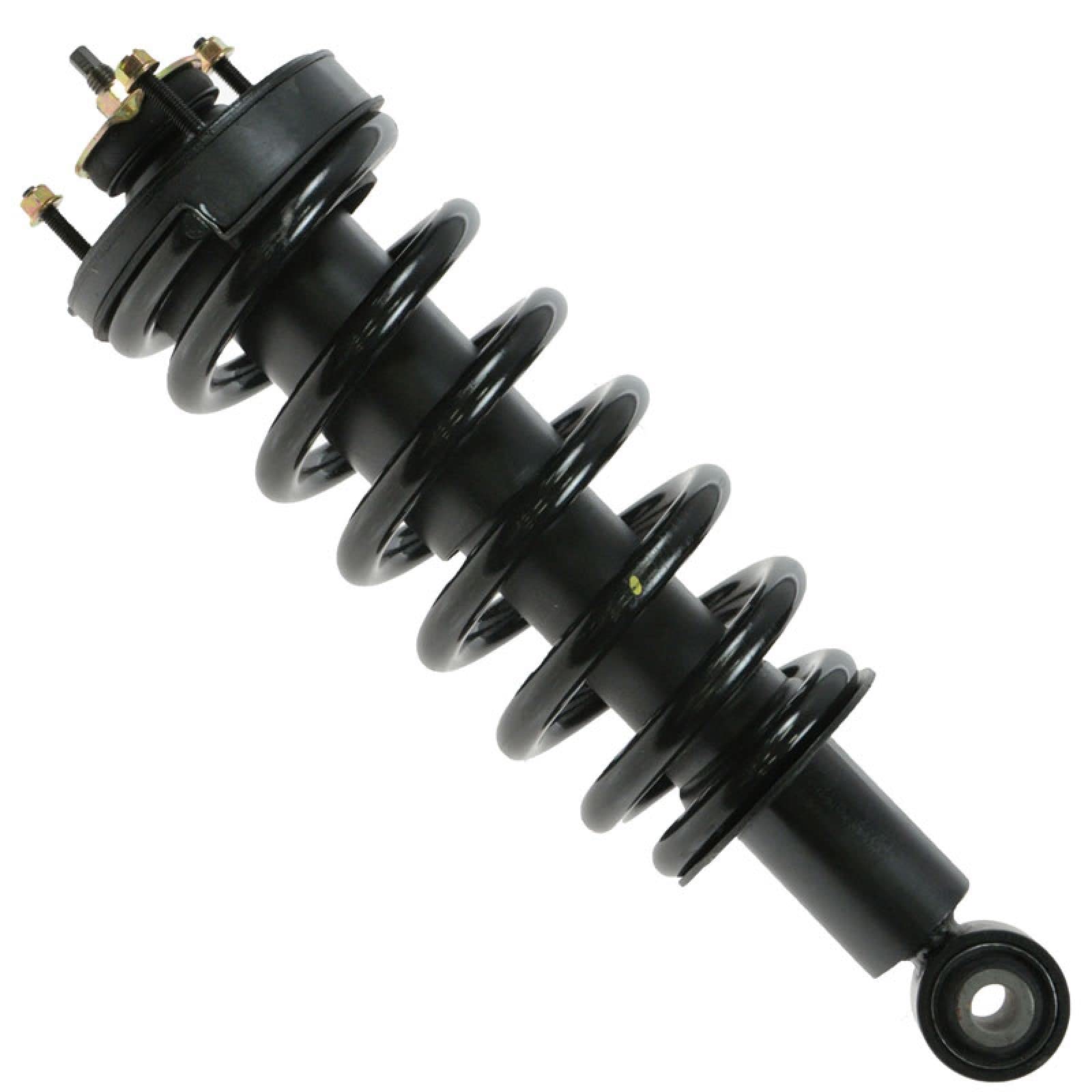 TRQ Front Strut & Coil Spring Assembly Set for 03-11 Ford Crown Victoria & Mercury Grand Marquis, Spring Steel, Pair, Model SCA56998