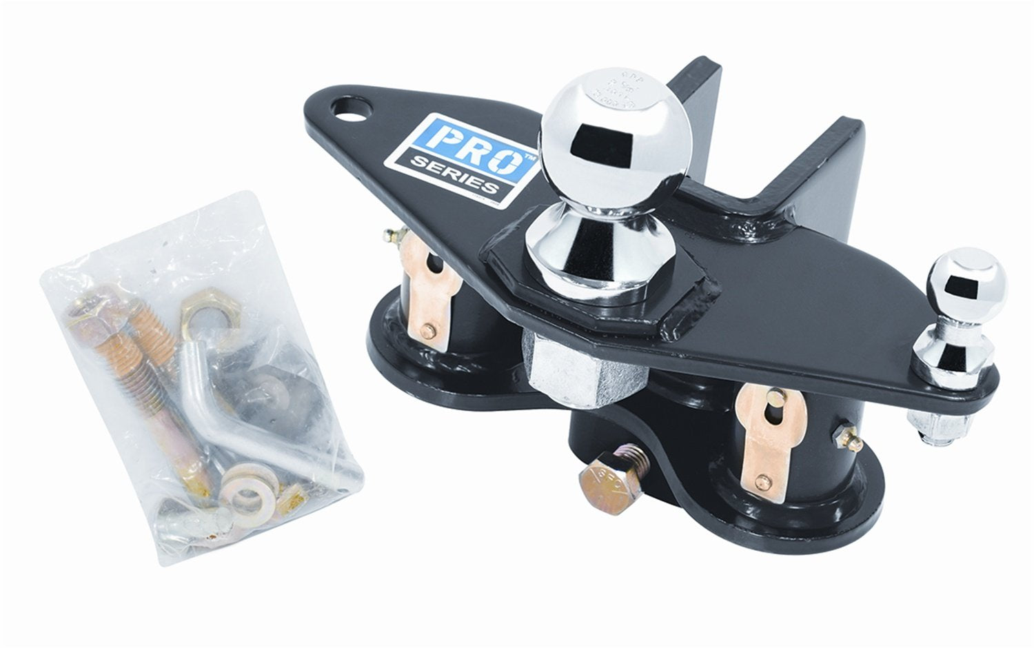 REESE 58442 Pro Series Complete RB & RB3 Weight Distribution Head Bolt-Together w/2-5/16 Inch Diameter Chrome Hitch Ball, Sway C
