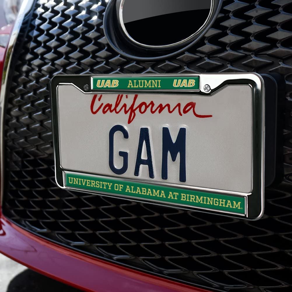 GRAPHICS & MORE Alabama at Birmingham Alumni License Plate Frame - Metal, Full Size, Standard