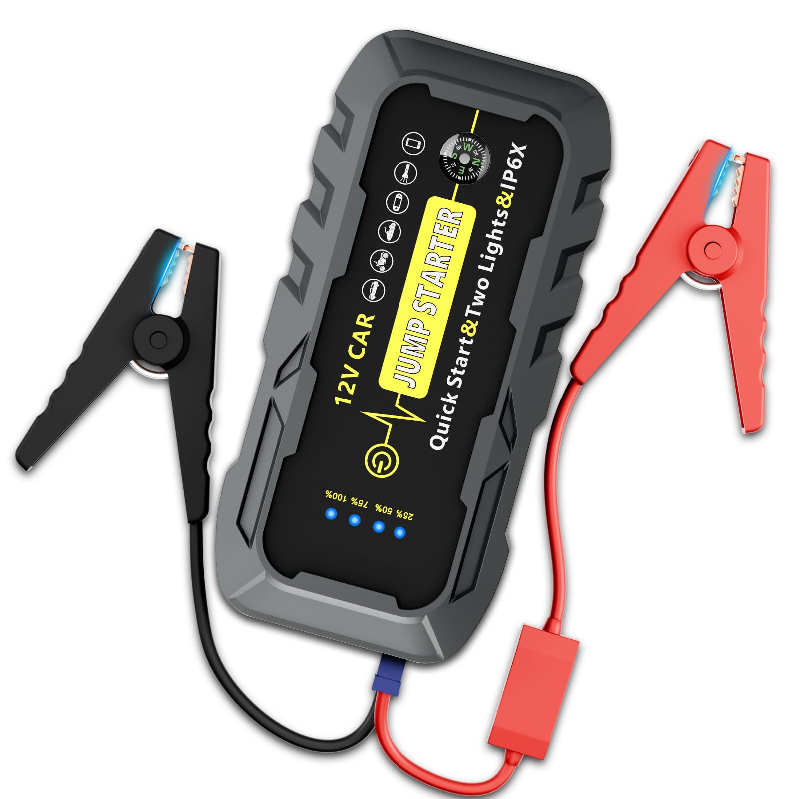 2025 Upgraded for A5 Car Jump Starter 3000A,Jump Starter Battery Pack for Up to 9.0L Gas and 7.0L Diesel Engines,12V Portable Ju