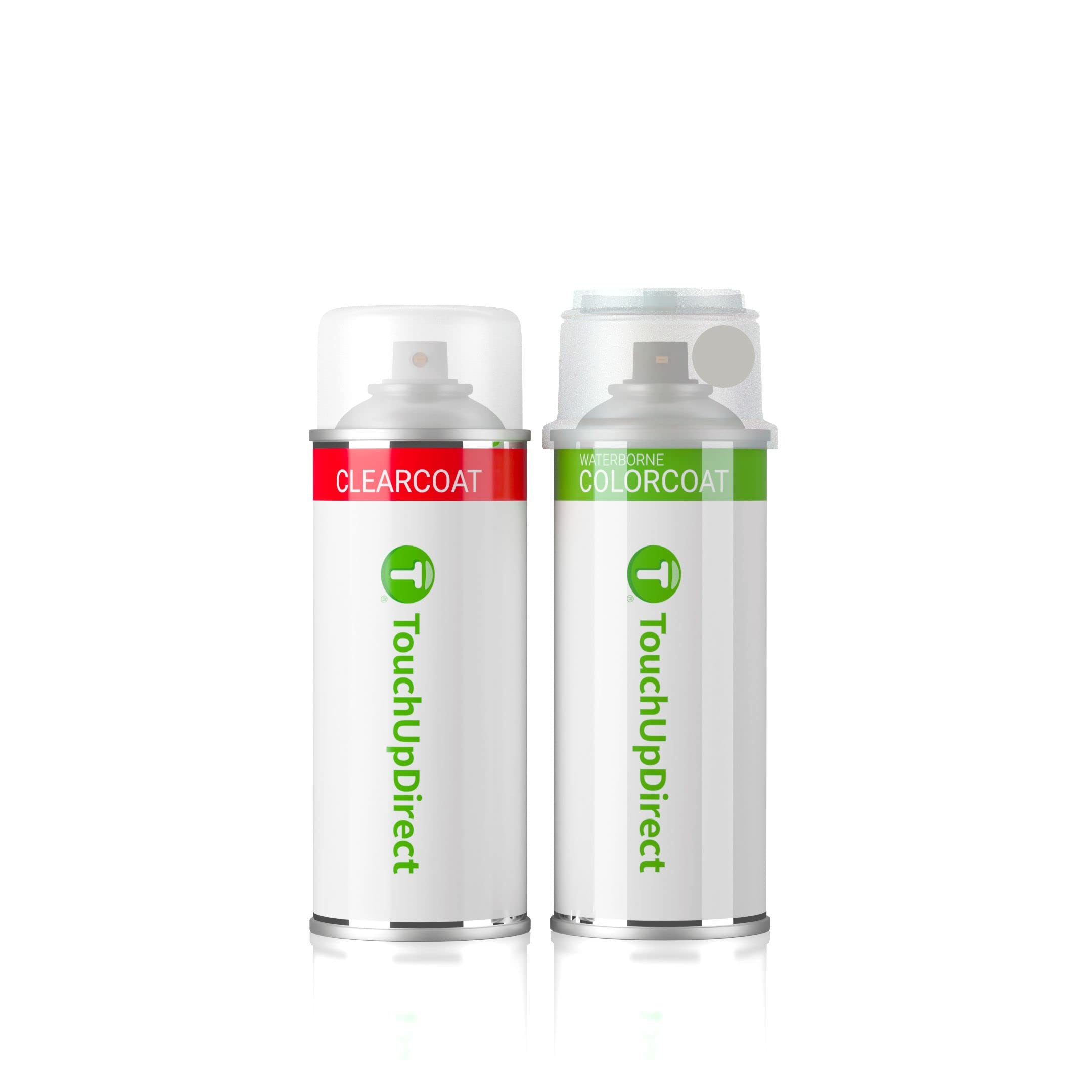 Touchupdirect 744/9744 Brilliant Silver Metallic Compatible With Mercedes-Benz Exact Match Touch Up Paint Aerosol - Essential Ki