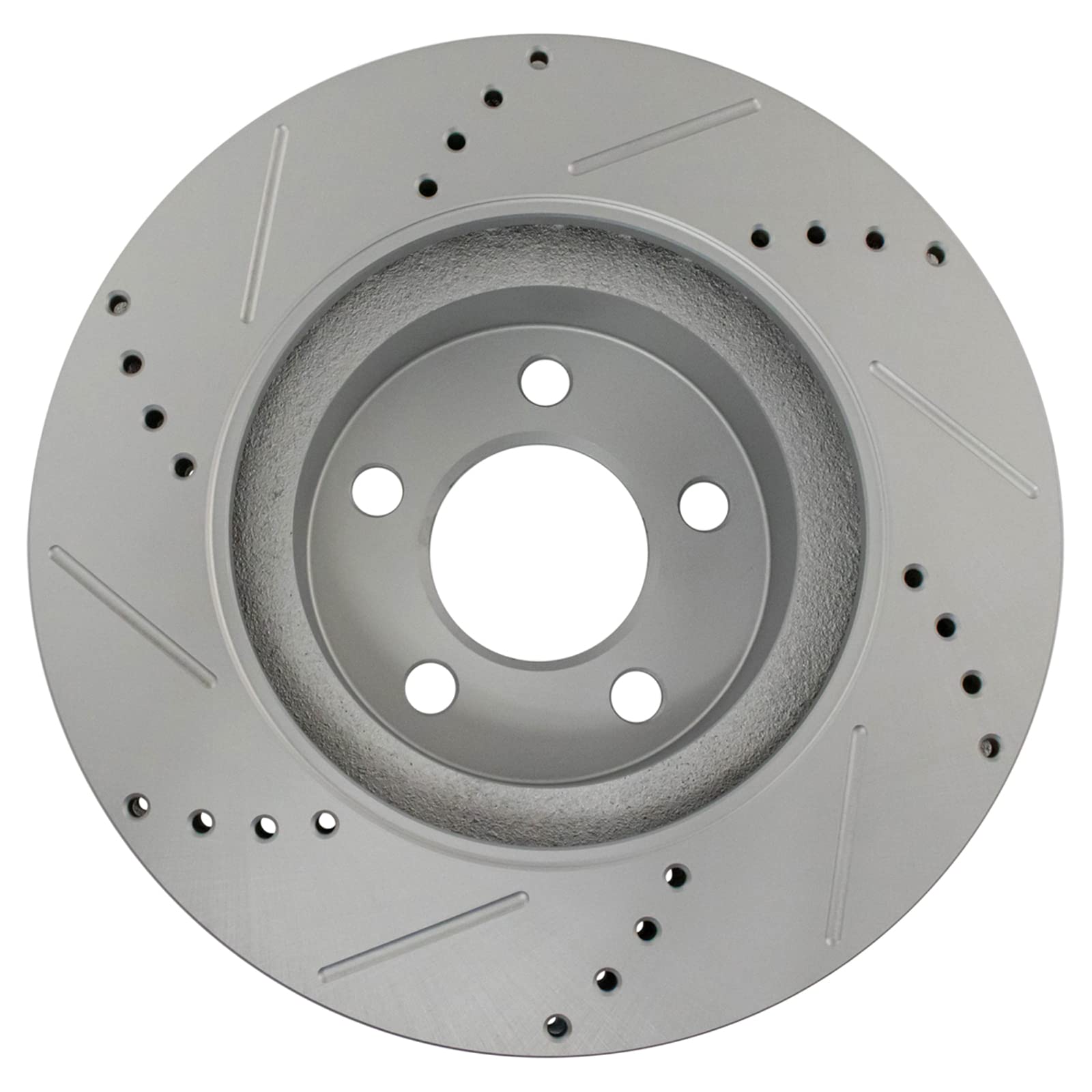 Trq Front Performance Brake Rotors Set Premium G-Coated Compatible With 2001-2003 Ford Explorer Sport 2001-2005 Explorer Sport T