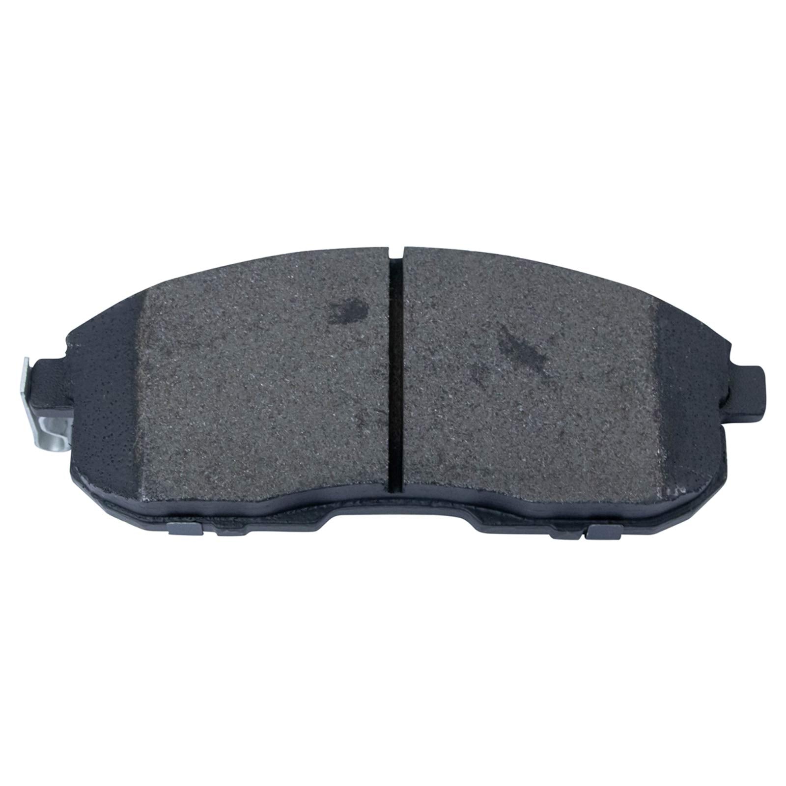 Trq Front Brake Pad & Rotor Kit Brake Pads Brake Rotor Semi-Metallic Premium G-Coated Compatible With 2009-2014 Nissan Cube 2007