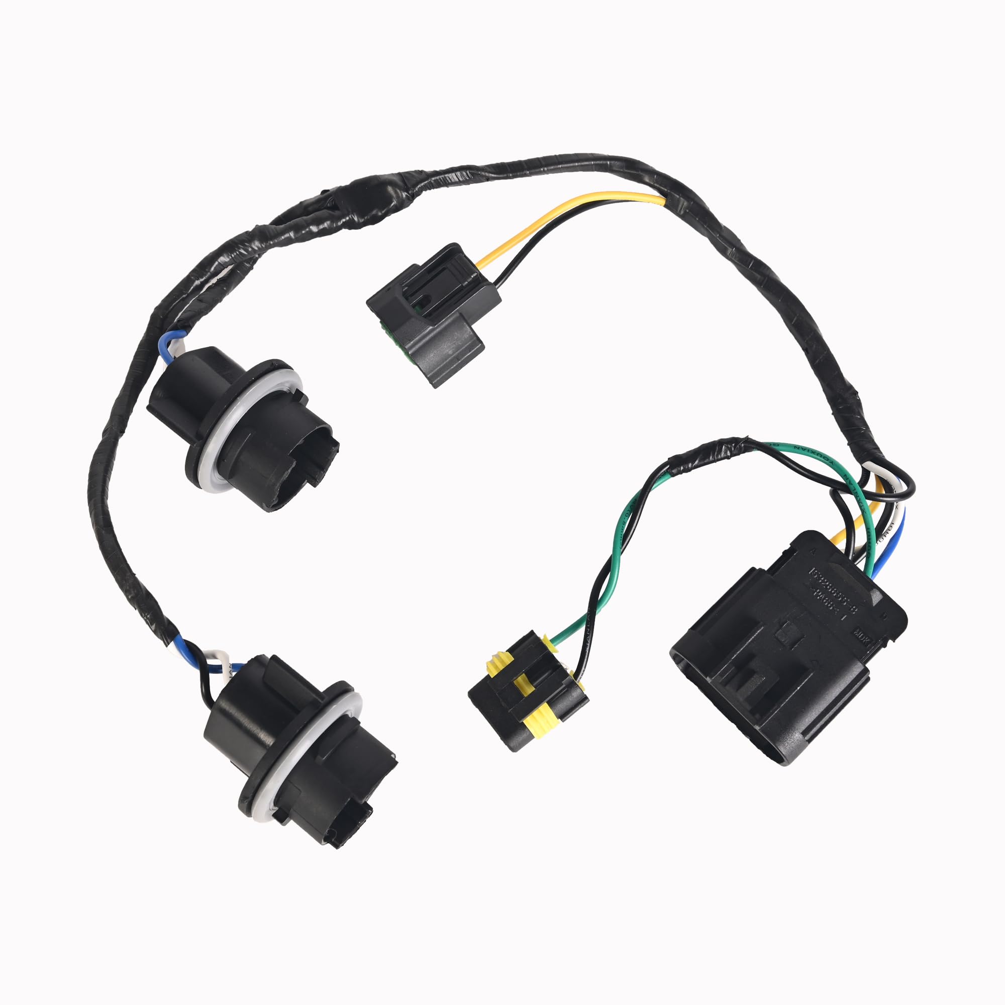Headlight Wiring Harness Headlight Wire Harness Assembly Compatible With Chevy Silverado 2008-2014 Replace 645-745 15841609 2596