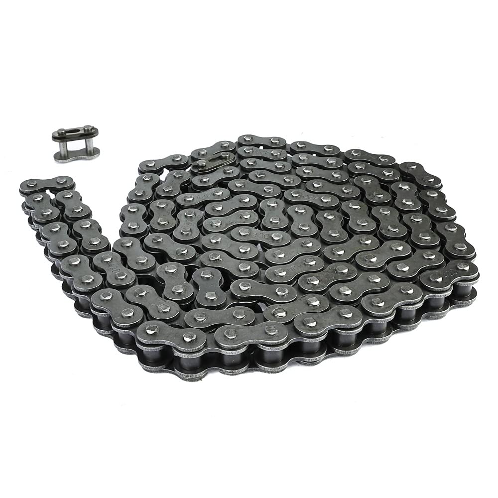 420 Motorcycle Chain with Chain Breaker,420 Chain 132 Link Standard Drive Chain for 110cc 125cc Dirt Pit Bike,ATV, Go Kart,Mini