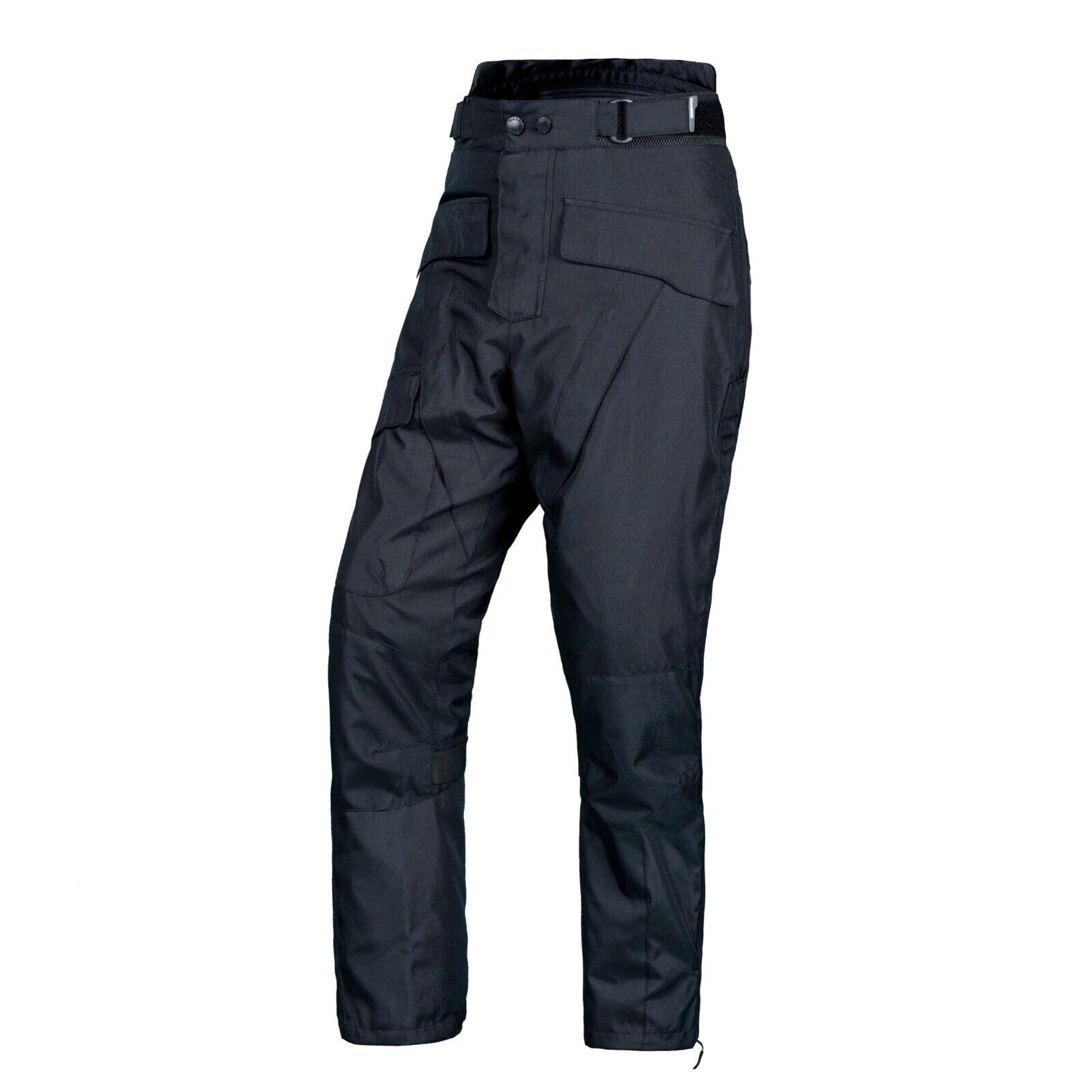 Motorcycle Pants For Men-Dual Sport Dirt Bike Gear Pants-Motorcycle Riding Pants-Waterproof Motorcycle Armor Protective Black