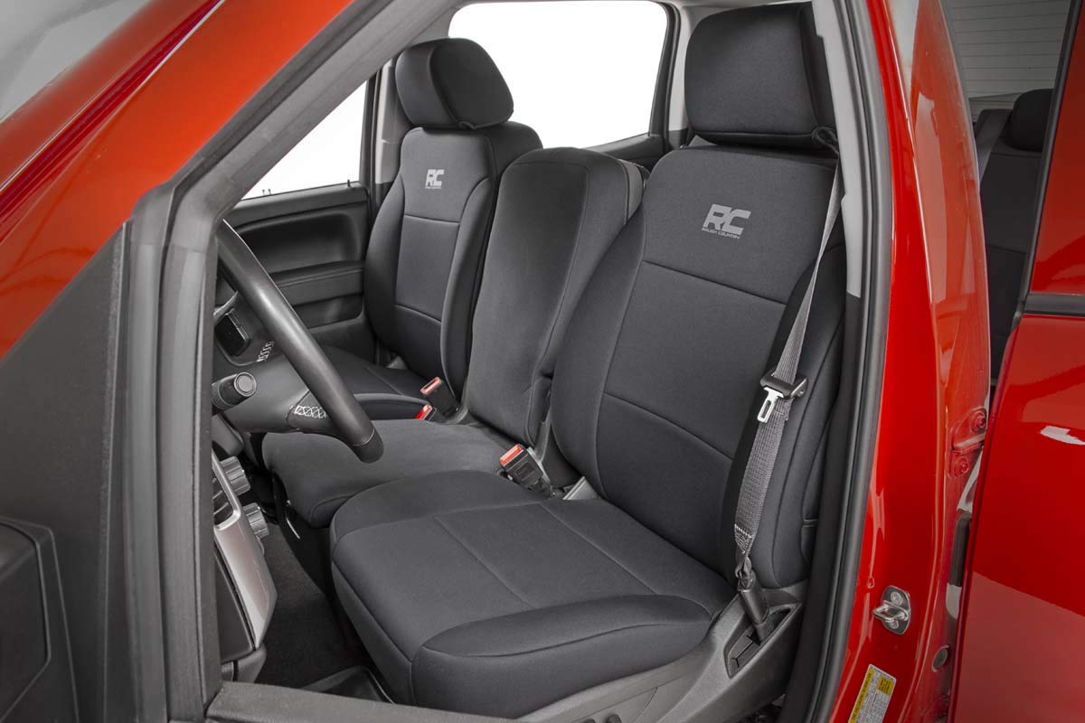Rough Country Neoprene Seat Covers for 2014-2018 Chevy/GMC 1500-91025