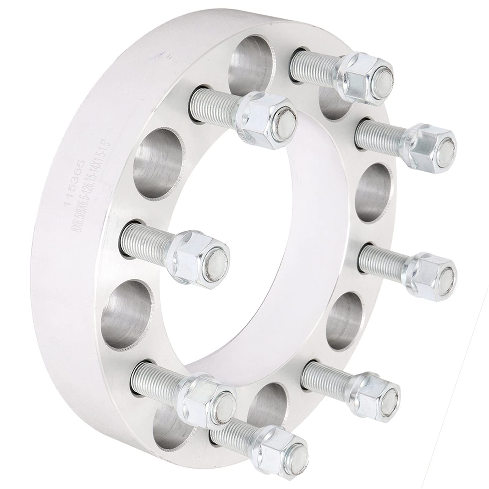 ECCPP Wheel Spacers 8 Lug 1.5" 6061 T6 Billet Anodized for Silverado/Sierra 1500/2500/3500, 8x