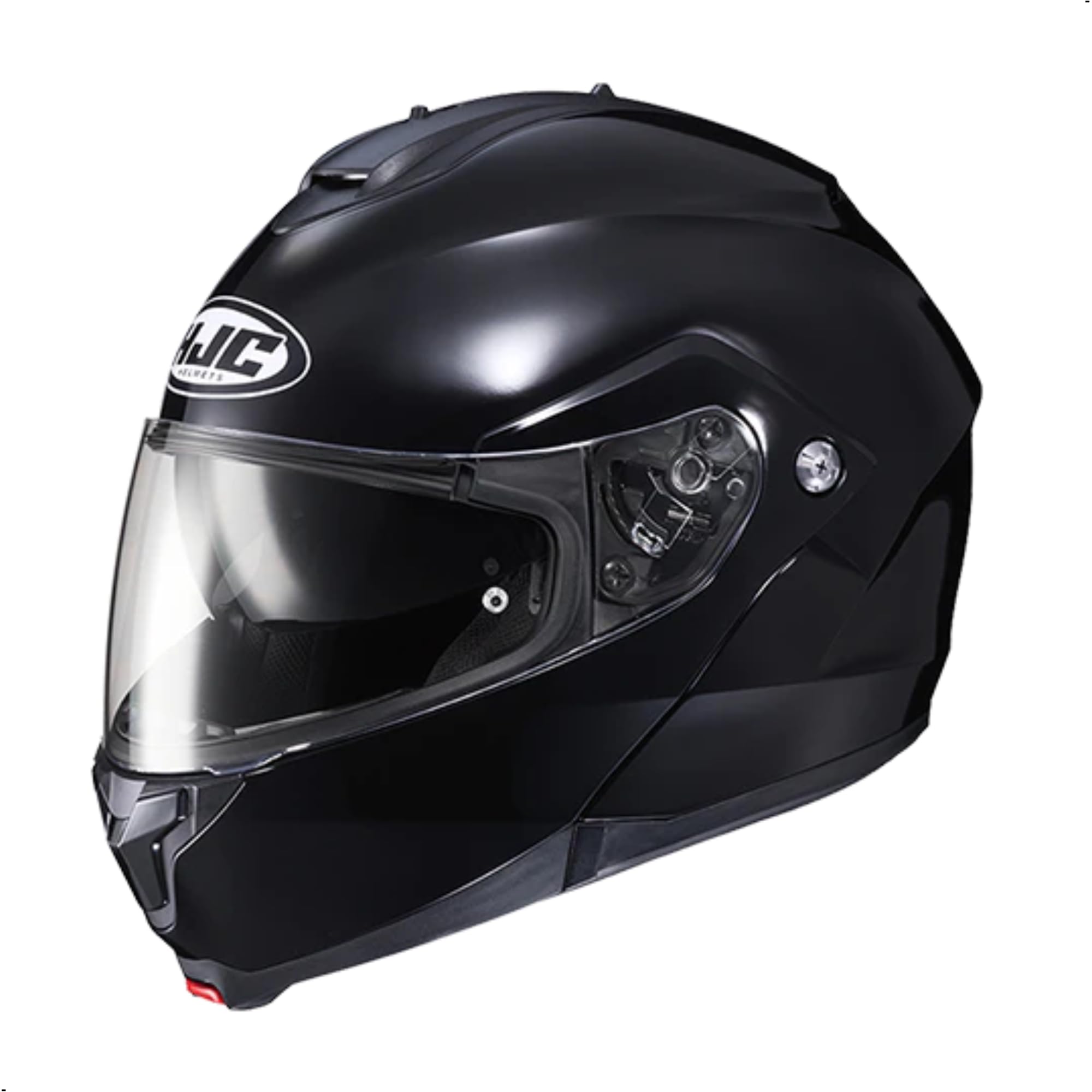 Hjc C91 Solid Modular Motorcycle Helmet With Hj-17 Pinlock Shield, Dot Approved(Black, Medium)