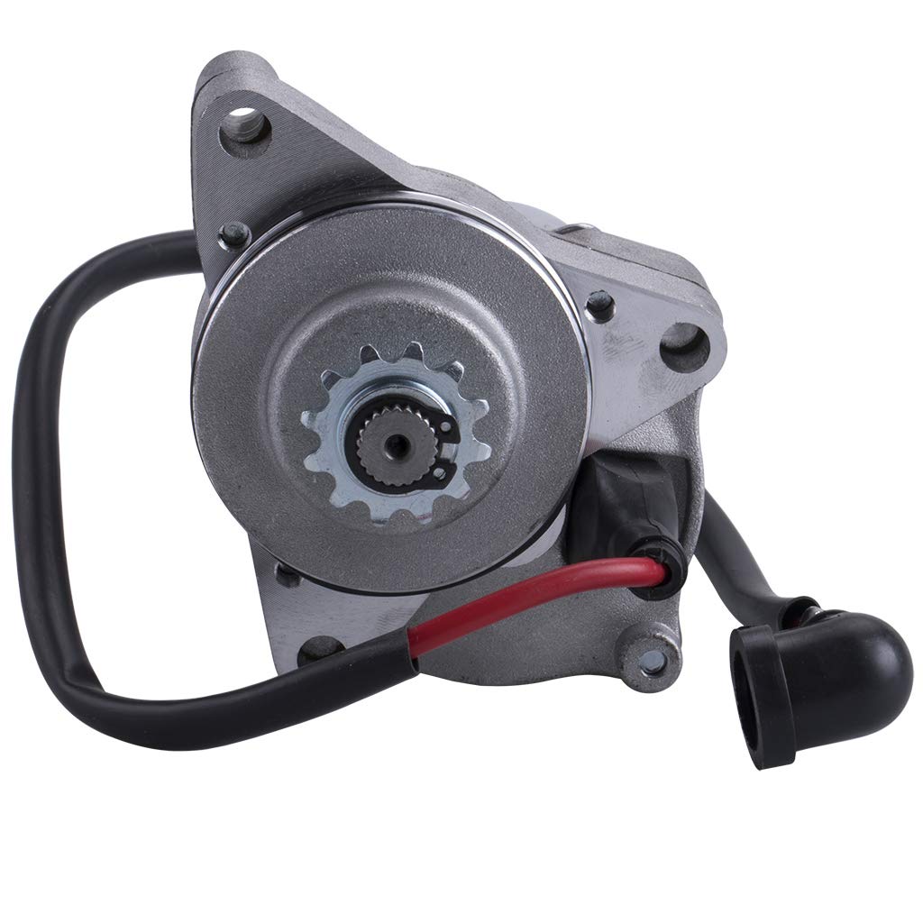 Cncmotok 3 Bolt Starter Motor With Line For 50Cc 70 Cc 90Cc 100Cc 110Cc 125Cc 4 Stroke Quad Wheelers Atvs Taotao Ssr Roketa Go Karts Pit Bike Jonway Sunl Dune Buggy Sandrail Coolster