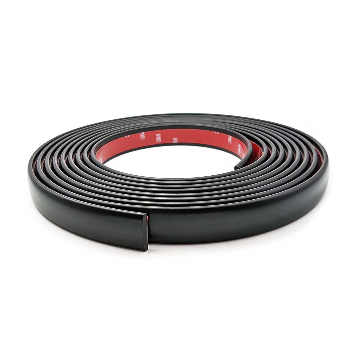 Dawn Enterprises, Inc. ES12618-PK Universal Fit Matte Black Body Side Molding Trim Pack 18' Protection for Cars, Trucks, Vans, a