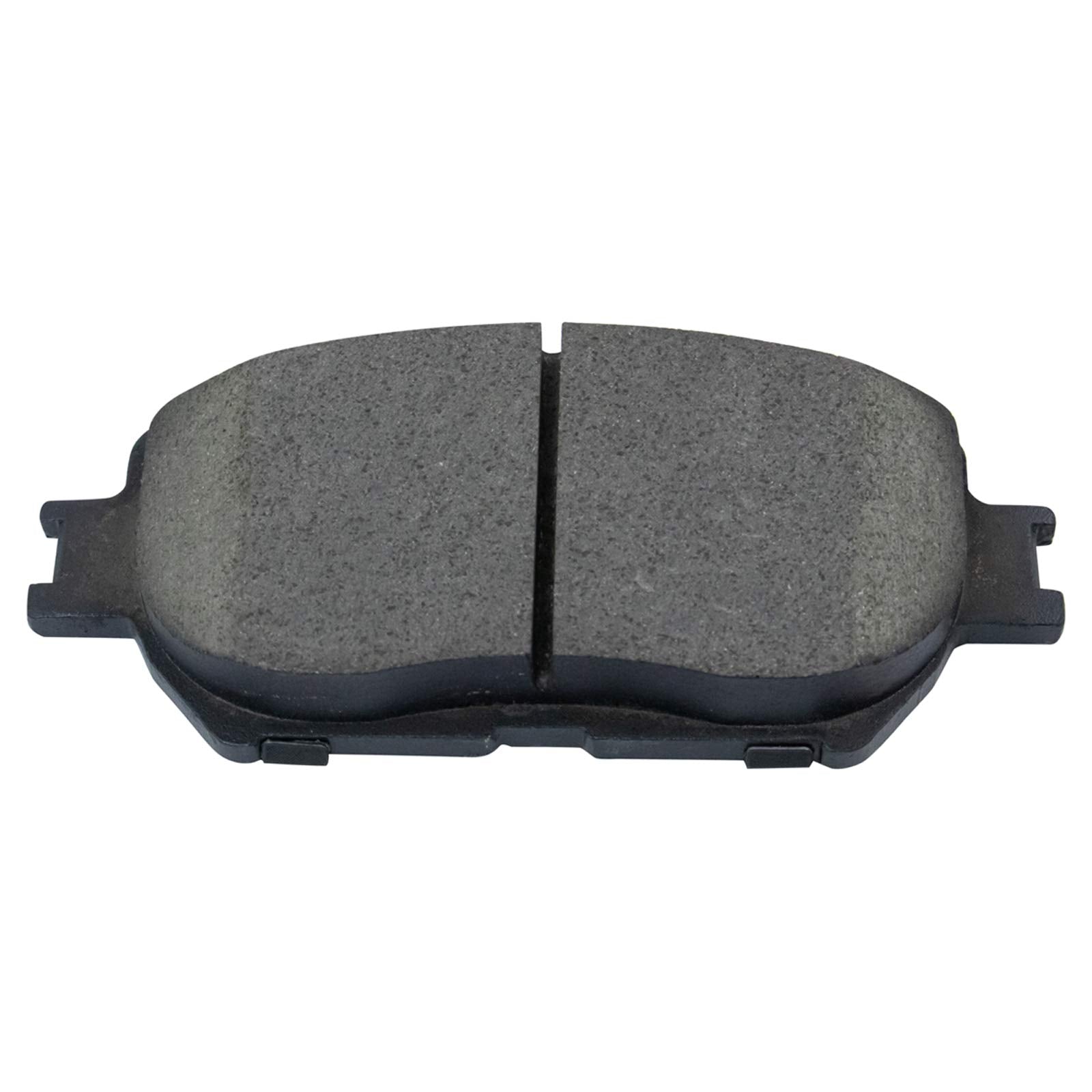 Trq Front Brake Pad & Rotor Kit Brake Pads Brake Rotor Ceramic Compatible With 2002-2004 Toyota Camry