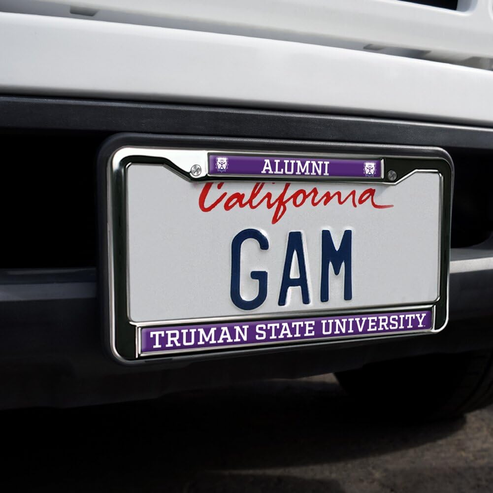 Truman State University Alumni Full Size Standard License Plate Metal Frame